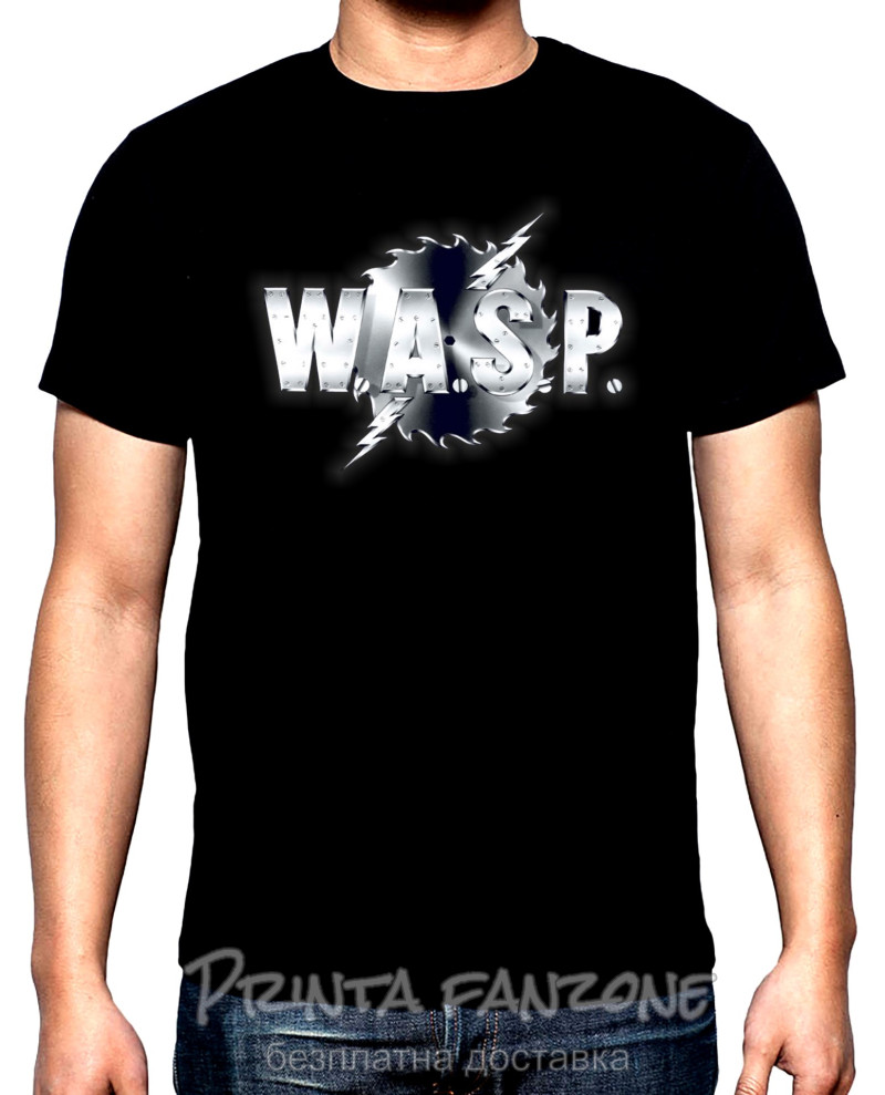 Тениски W.A.S.P., мъжка тениска, 100% памук, S до 5XL